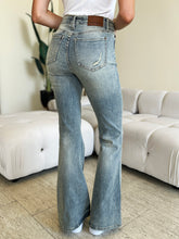 Judy Blue Women's Mid Rise Flare Jeans - Retro Comfort Denim
